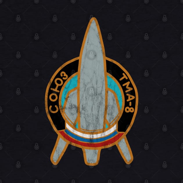 Retro Cosmonaut Mission Patch by Slightly Unhinged